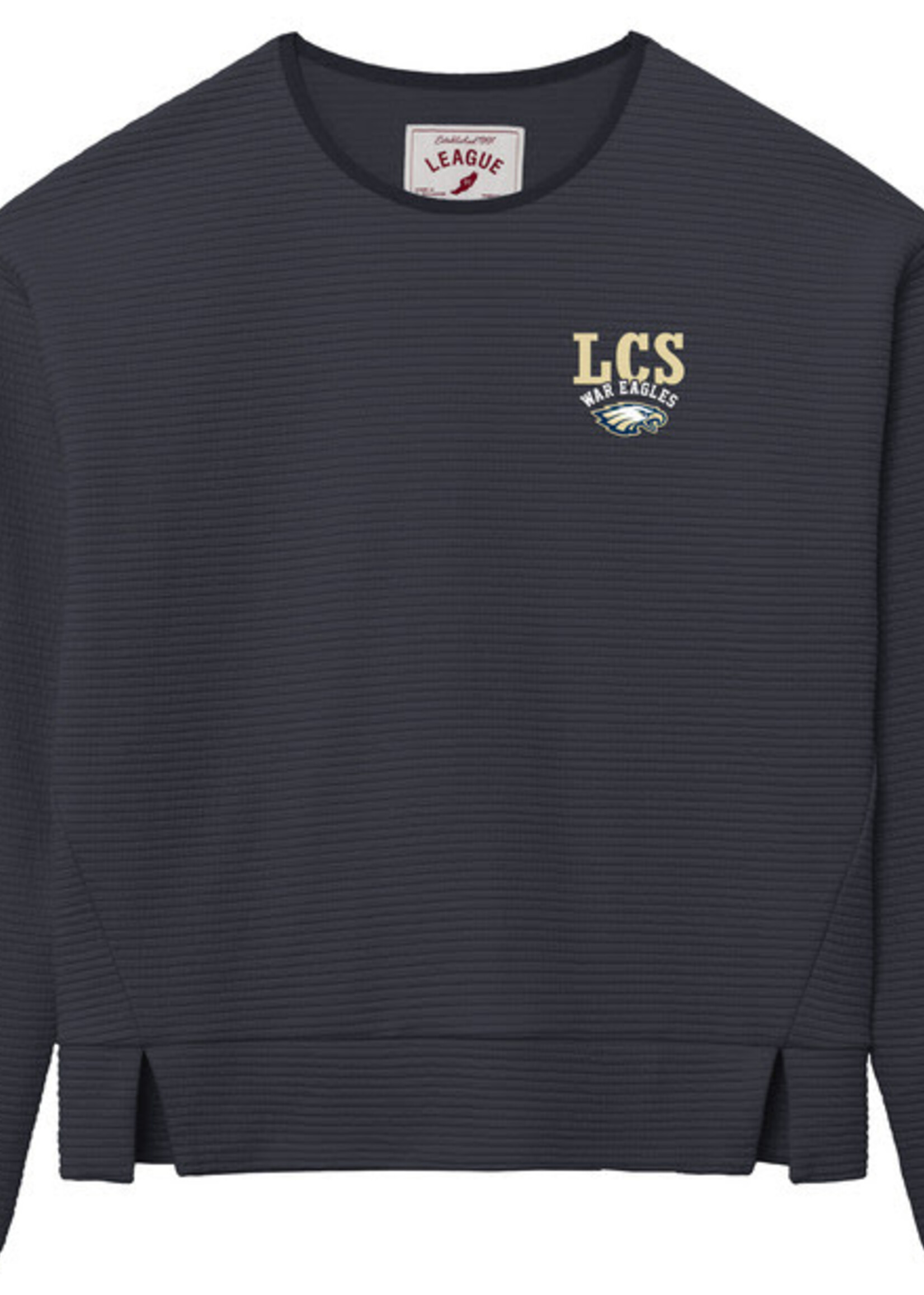 WOMENS HORIZONTAL RIB SUMMIT CREW