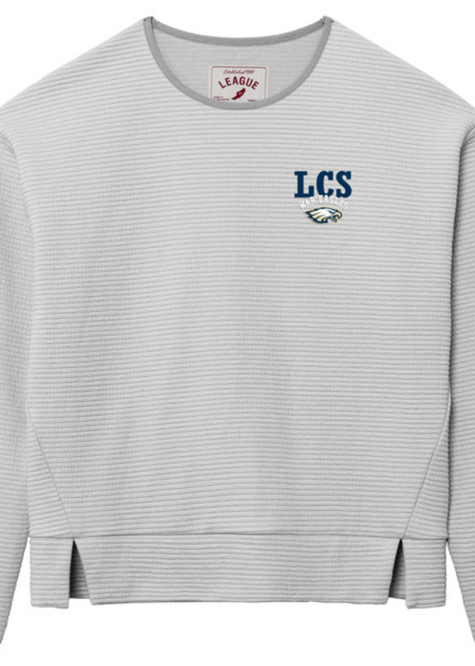 WOMENS HORIZONTAL RIB SUMMIT CREW