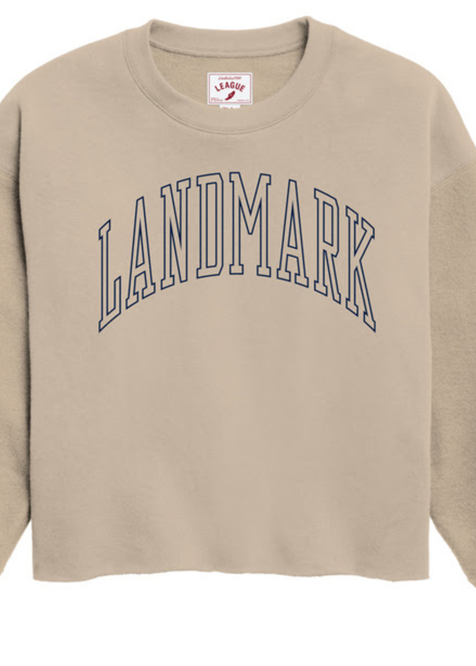 LADIES REVERSE FLEECE OVERSIZED MIDI WITH SCREEN PRINT FRONT