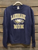 NAVY  CREWNECK MOM SWEATSHIRT