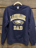 NAVY  CREWNECK DAD SWEATSHIRT