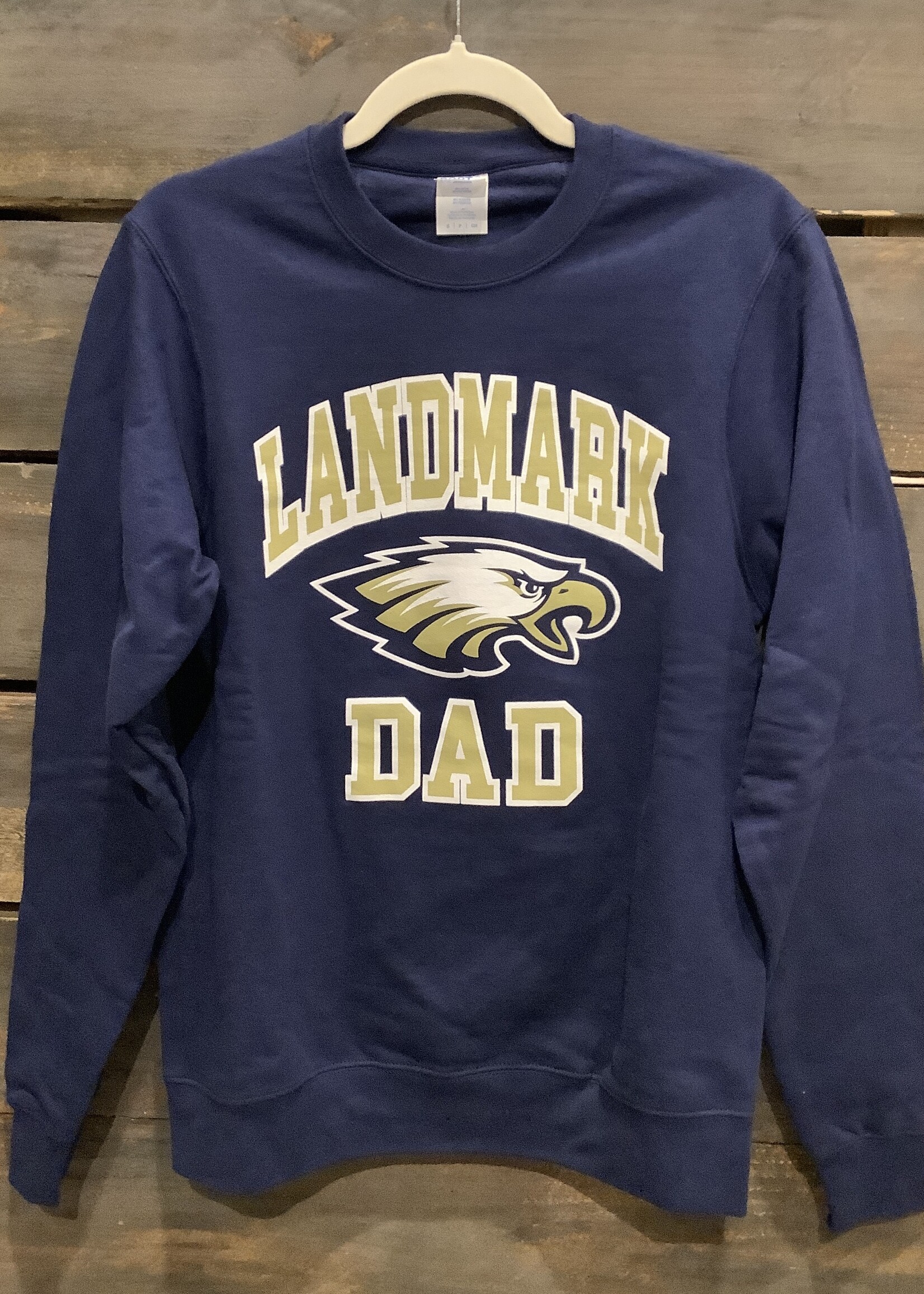 NAVY  CREWNECK DAD SWEATSHIRT