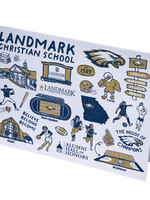 LANDMARK IMPRESSIONS BOX SET OF 10 NOTE CARDS