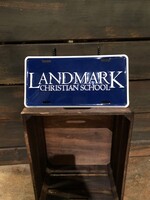 LANDMARK LICENCE PLATE