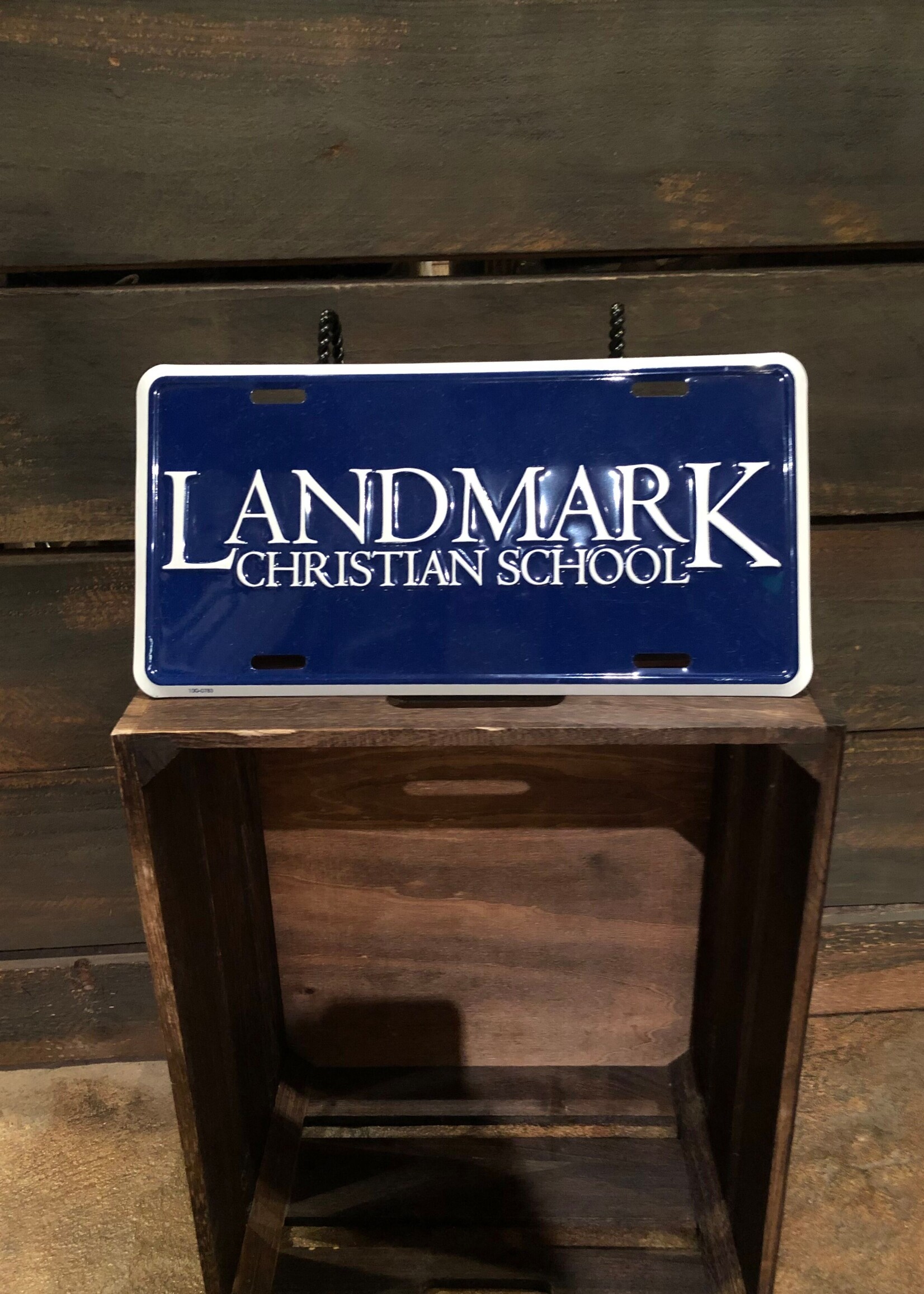 LANDMARK LICENCE PLATE