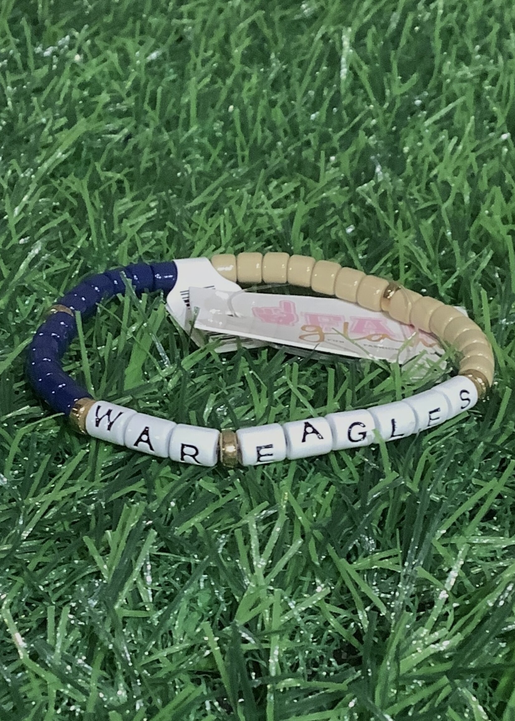 WORD WRAP TILE BRACELET