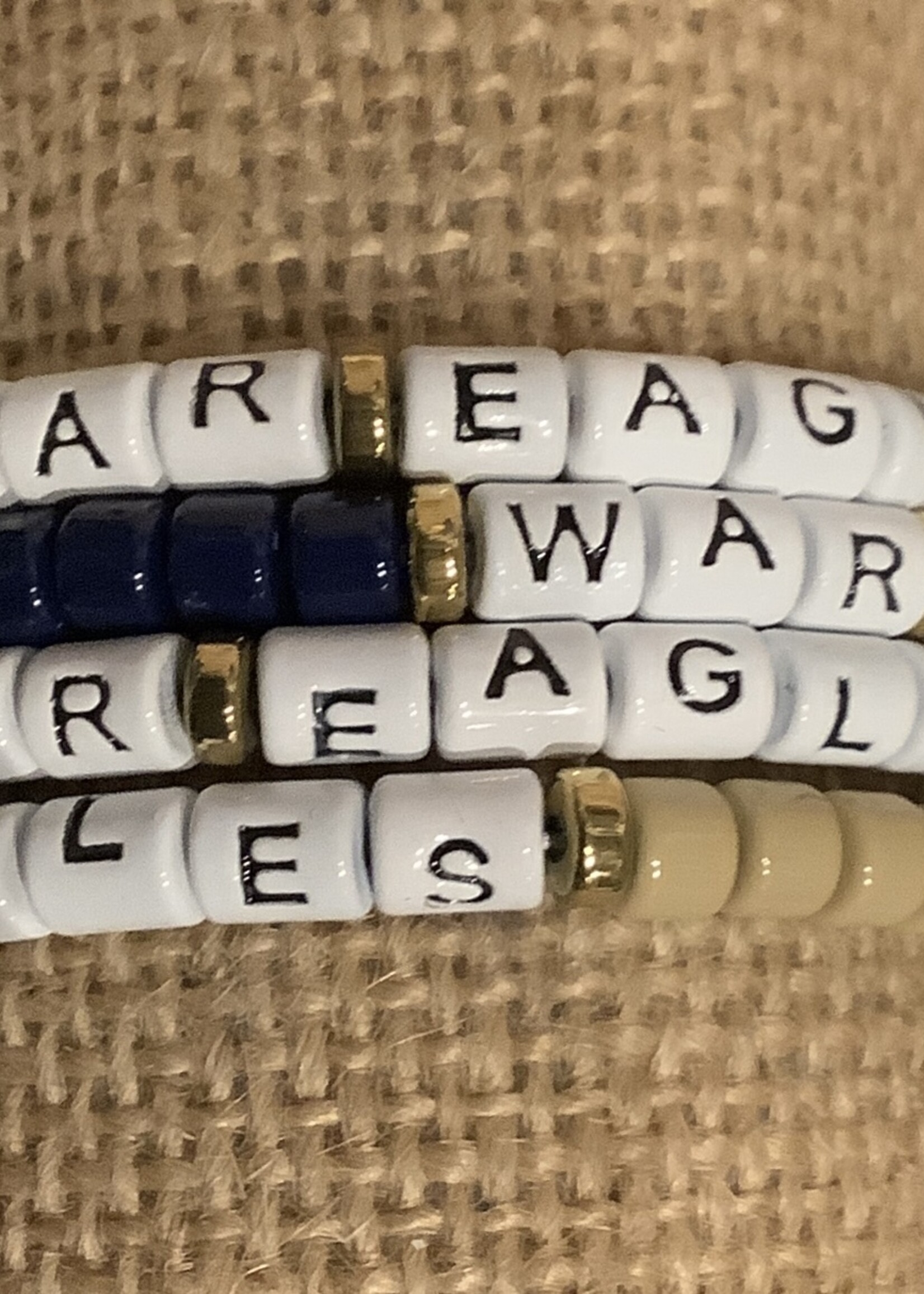 WORD WRAP TILE BRACELET