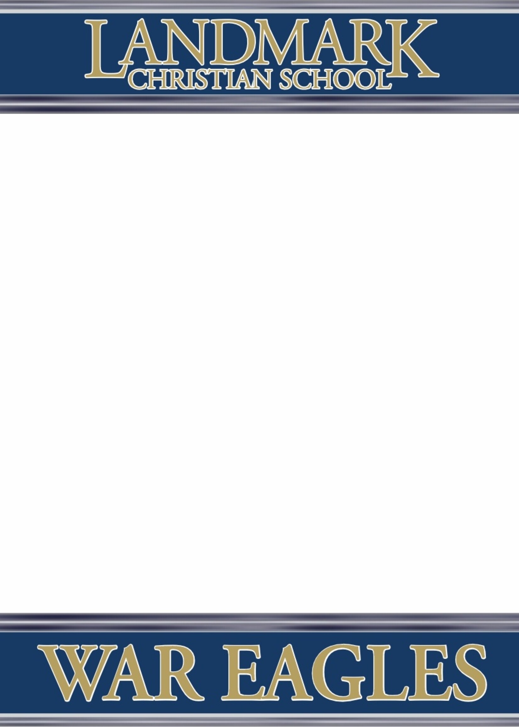 LANDMARK LICENSE PLATE FRAME