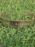 MHH MEDIUM CUFF STERLING BRACELET