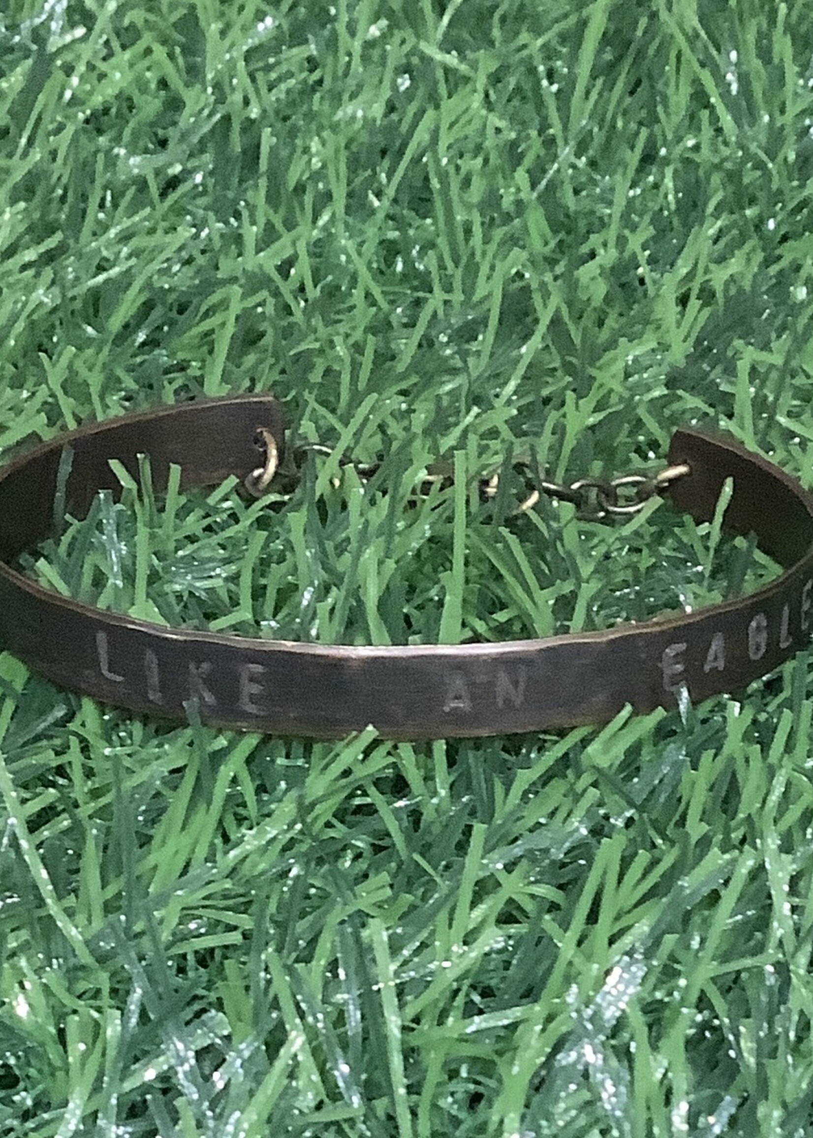 MHH COPPER CUFF SOAR EAGLE BRACELET