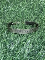 MHH STERLING CUFF I AM BRACELET