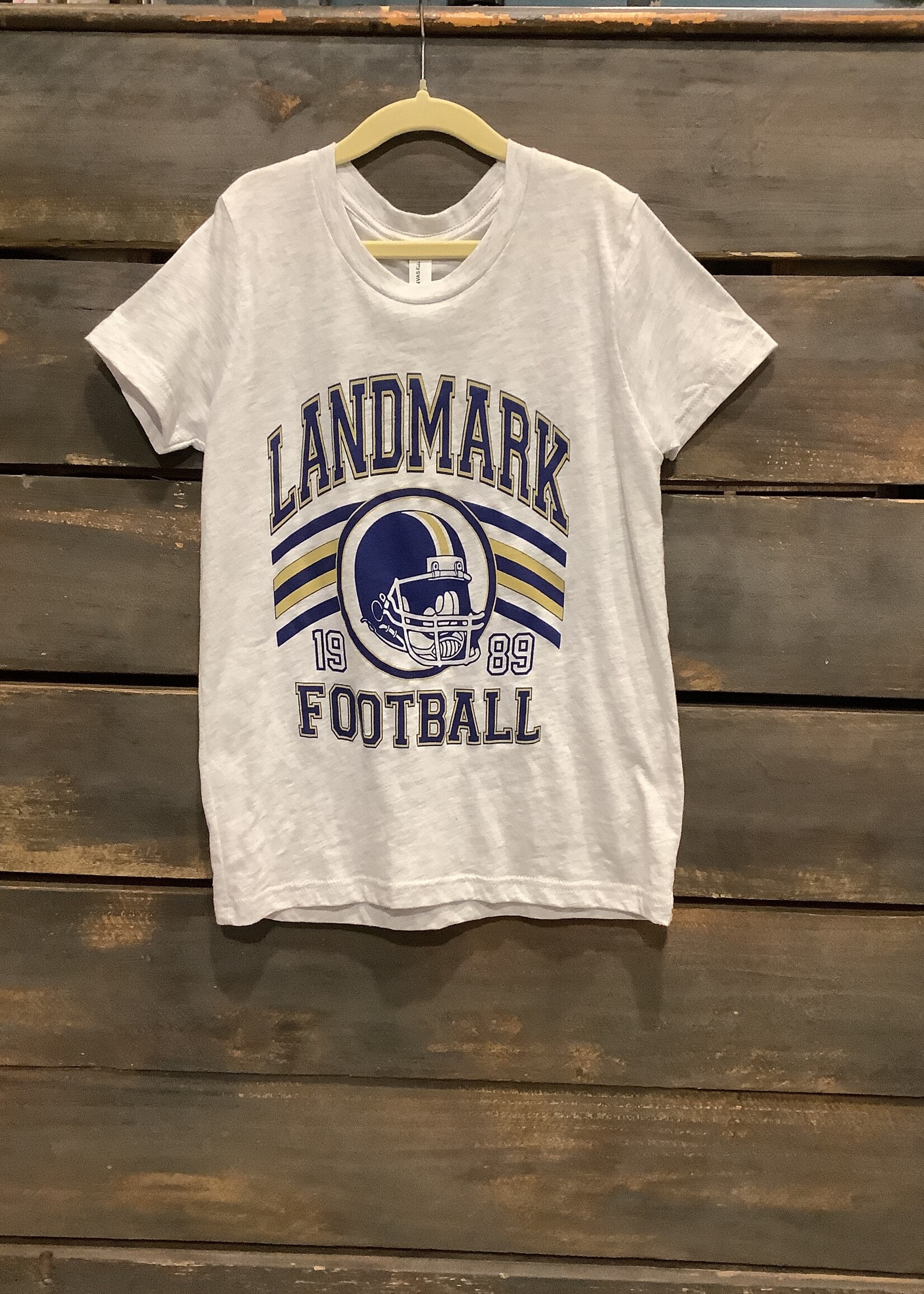 SHORT SLEEVE ASH GREY FOOTBALL TEE