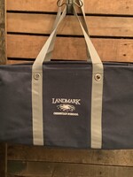 PICNIC CADDY - NAVY/GREY