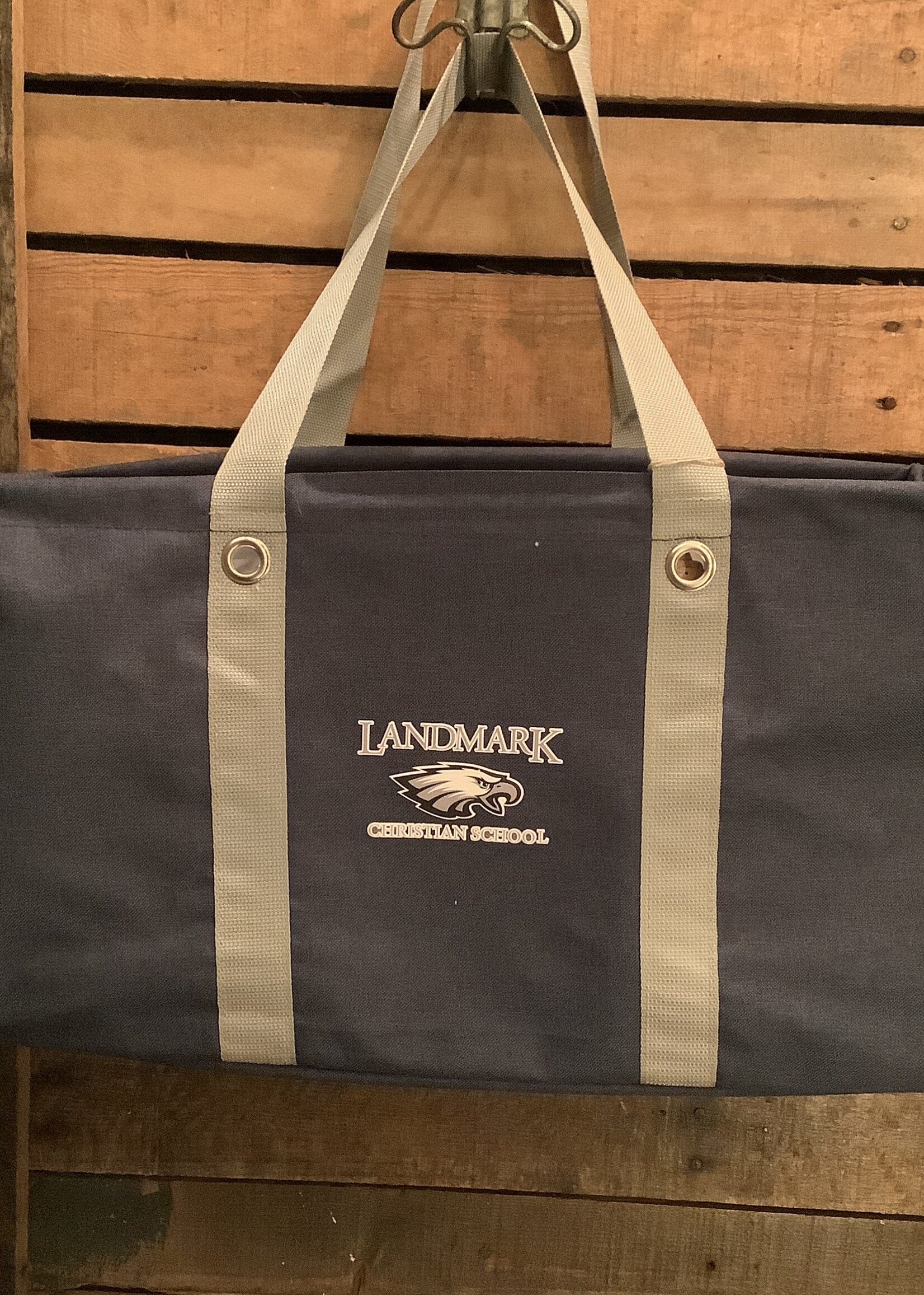 PICNIC CADDY - NAVY/GREY