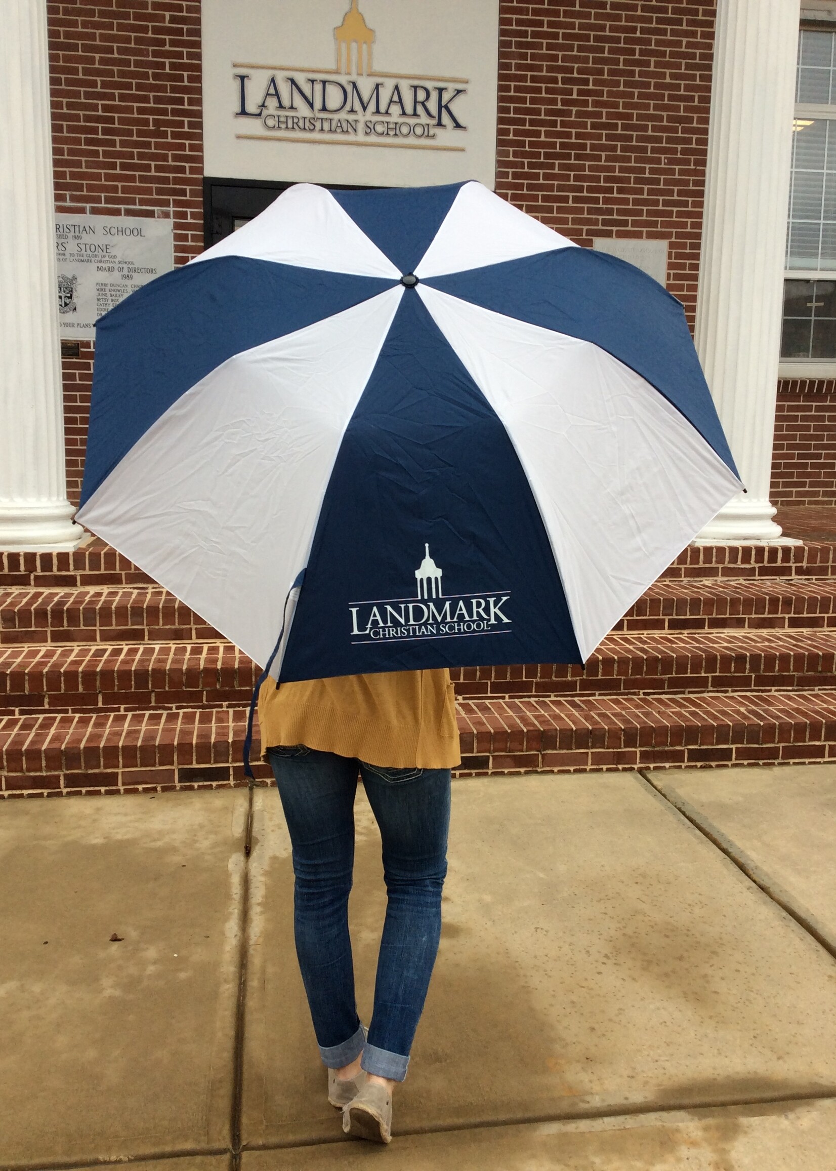 STORM DUDS - BIG STORM UMBRELLA WHITE