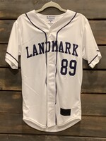 ADULT BASEBALL JERSEY IN NAVY/WHITE