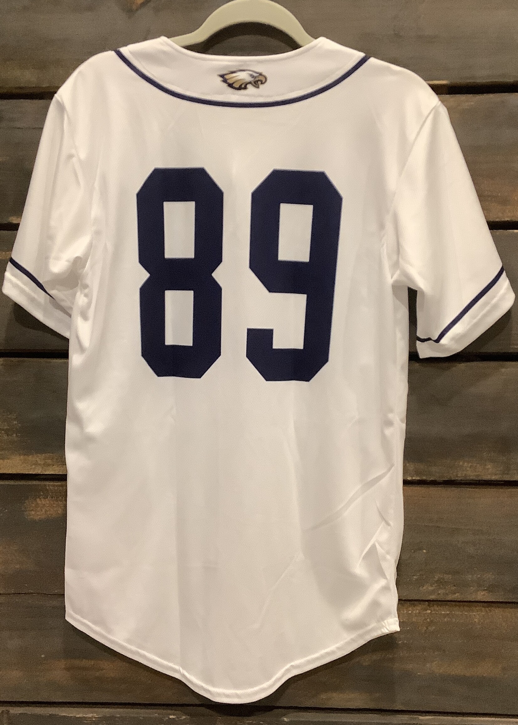 ADULT BASEBALL JERSEY IN NAVY/WHITE