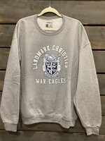 ADULT COLLEGIATE CREW SWEATSHIRT  - GREY