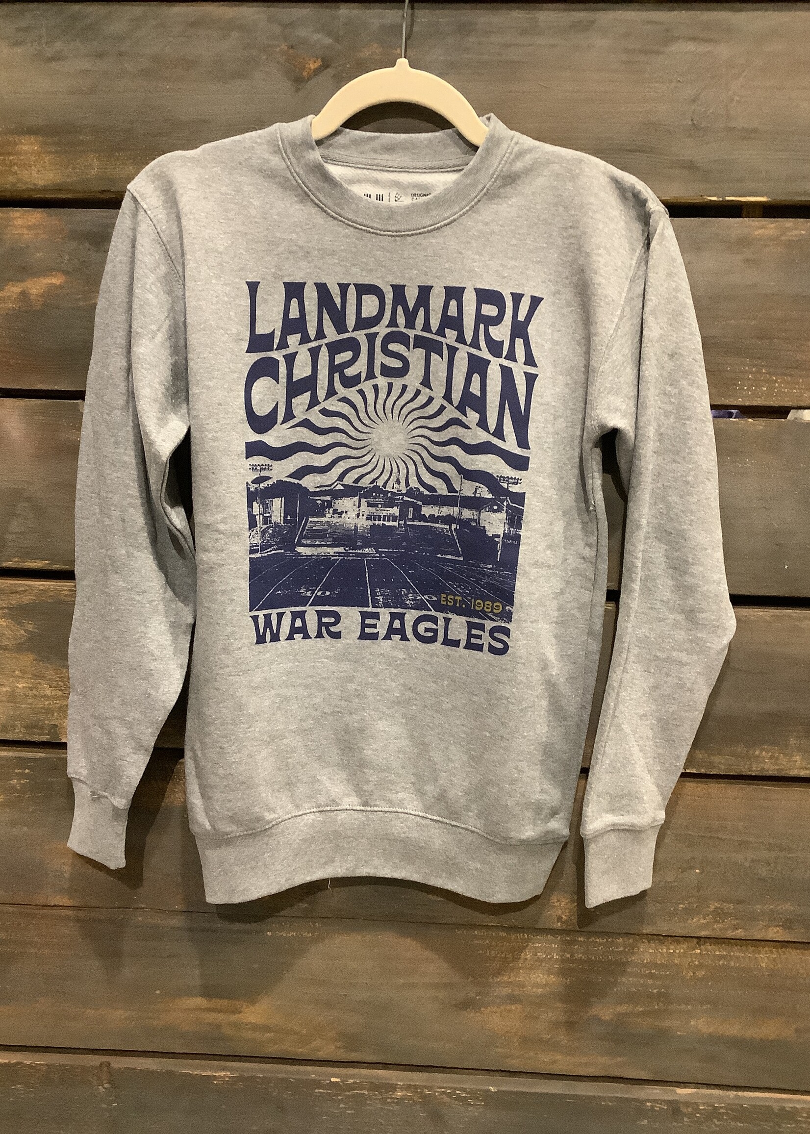 USCAPE COASTAL CREW WITH THE FOOTBALL STADIUM SCREEN PRINT