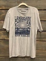 100% COTTON STONEWASH GREY  SHORT SLEEVE TEE