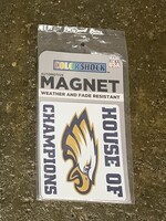 SQUARE MAGNET - HOUSE OF CHAMPIONS