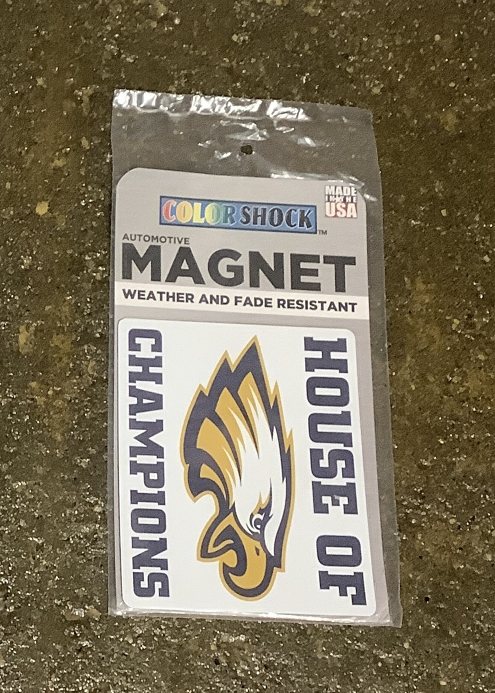 SQUARE MAGNET - HOUSE OF CHAMPIONS