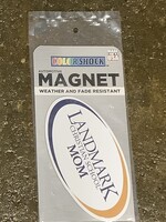 OVAL LANDMARK MAGNET MOM