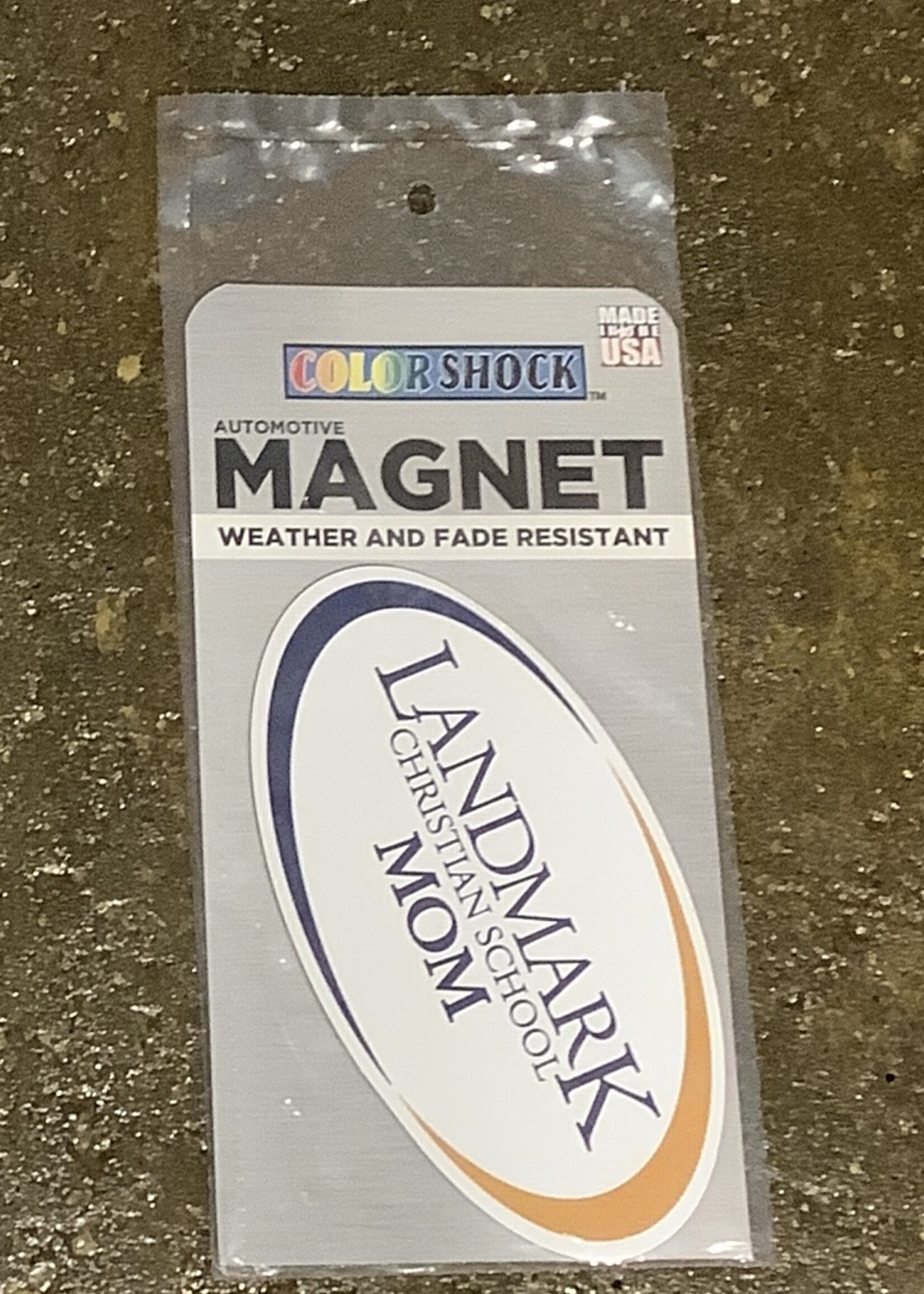 OVAL LANDMARK MAGNET MOM