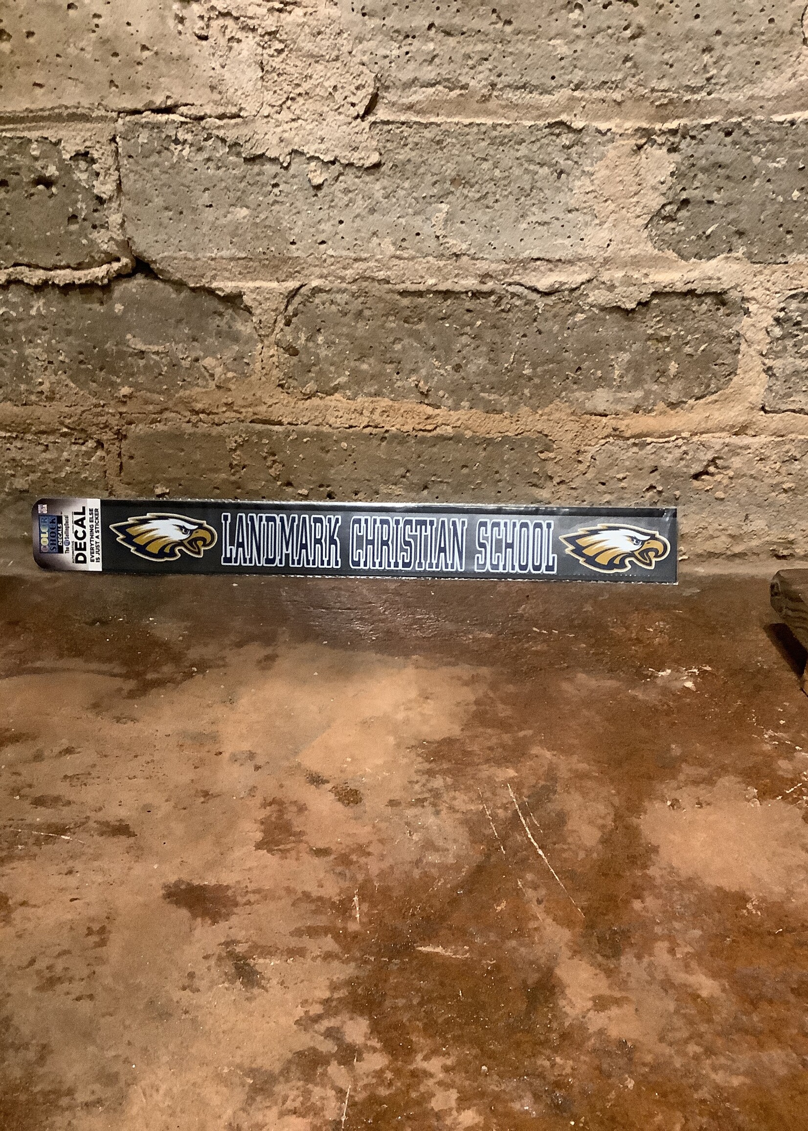 LANDMARK CHRISTIAN SCHOOL /EAGLE LOGO DECAL