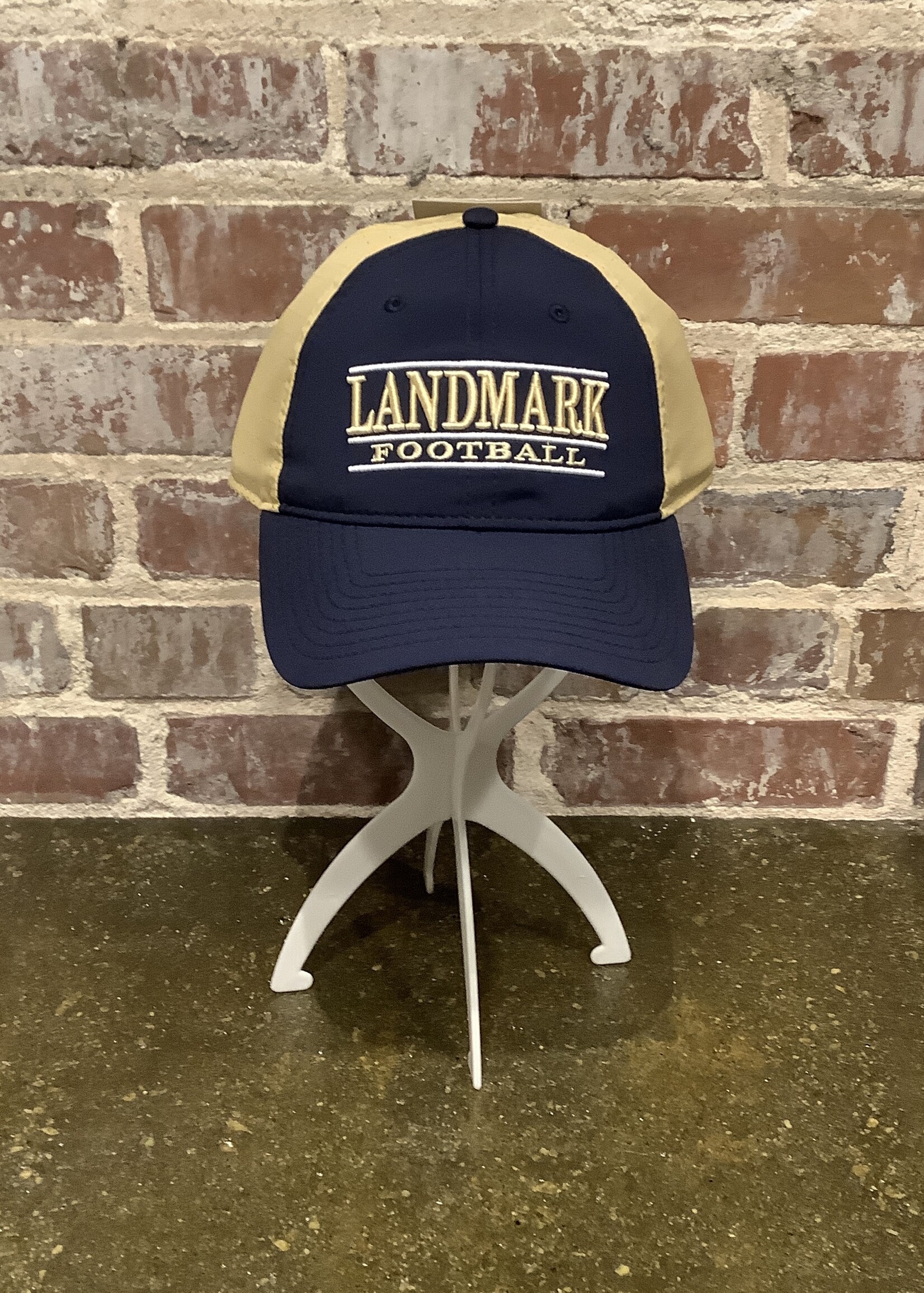 PERFORATED ADJUSTABLE FOOTBALL HAT WITH EMBROIDERY LOGO