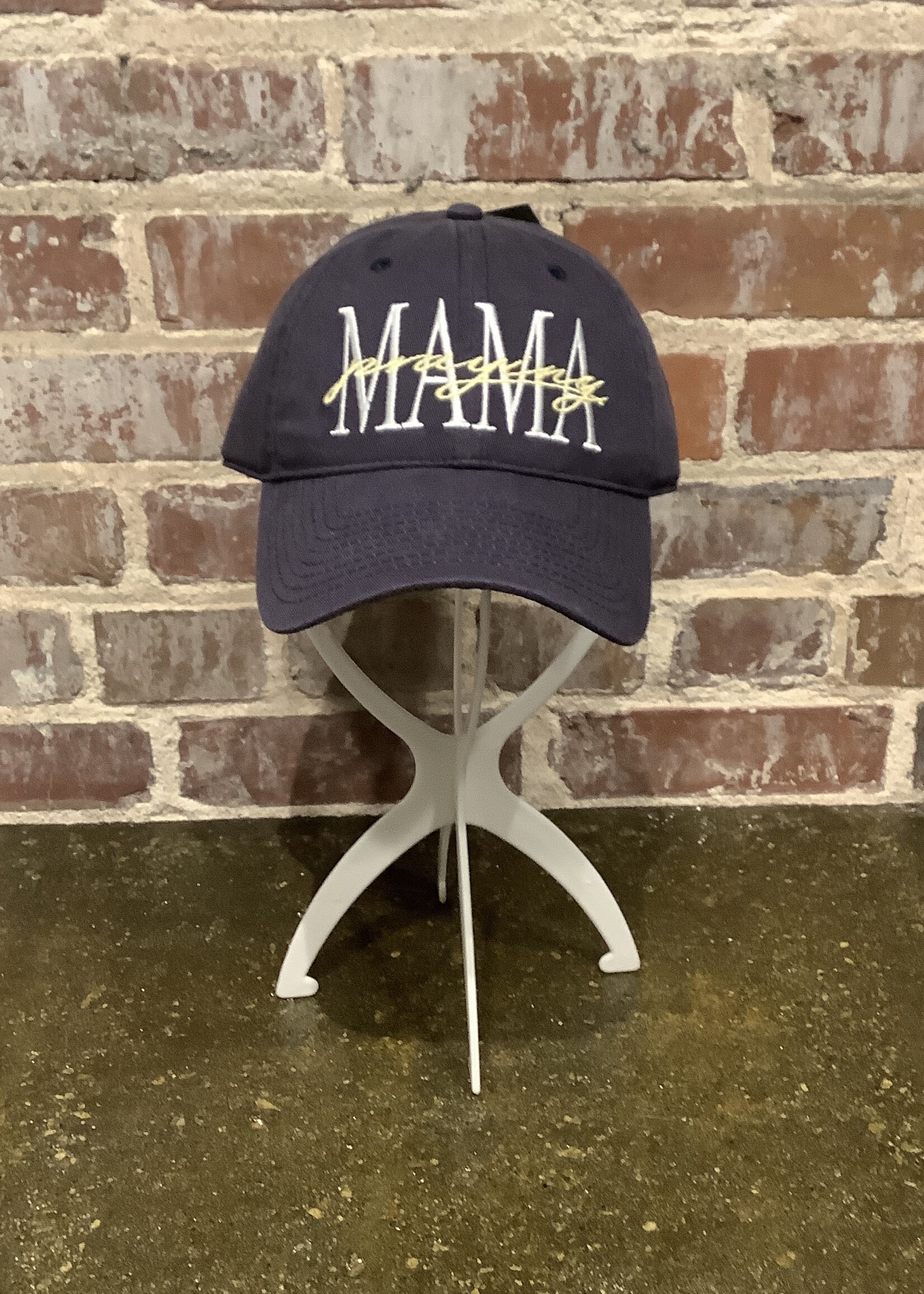 LADIES PRAYING MAMA NAVY TWILL ADJUSTABLE HAT