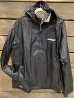 LADIES' FLEECE LINED RAIN JACKET IN CLASSIC NAVY