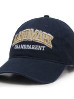 NAVY TWILL ADJUSTABLE HAT WITH GRANDPARENT EMBROIDERY