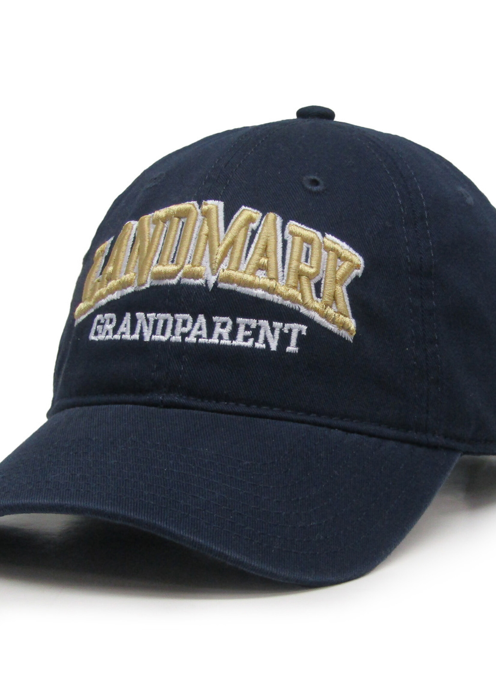 NAVY TWILL ADJUSTABLE HAT WITH GRANDPARENT EMBROIDERY