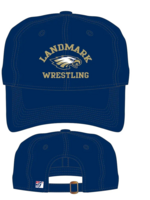 GARMENT WASHED TWILL ADJUSTABLE HAT -WRESTLING-GB210-C20394