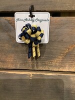 MINI LOOPS W/CURLY TAILS ON A PINCH CLIP #5050-2