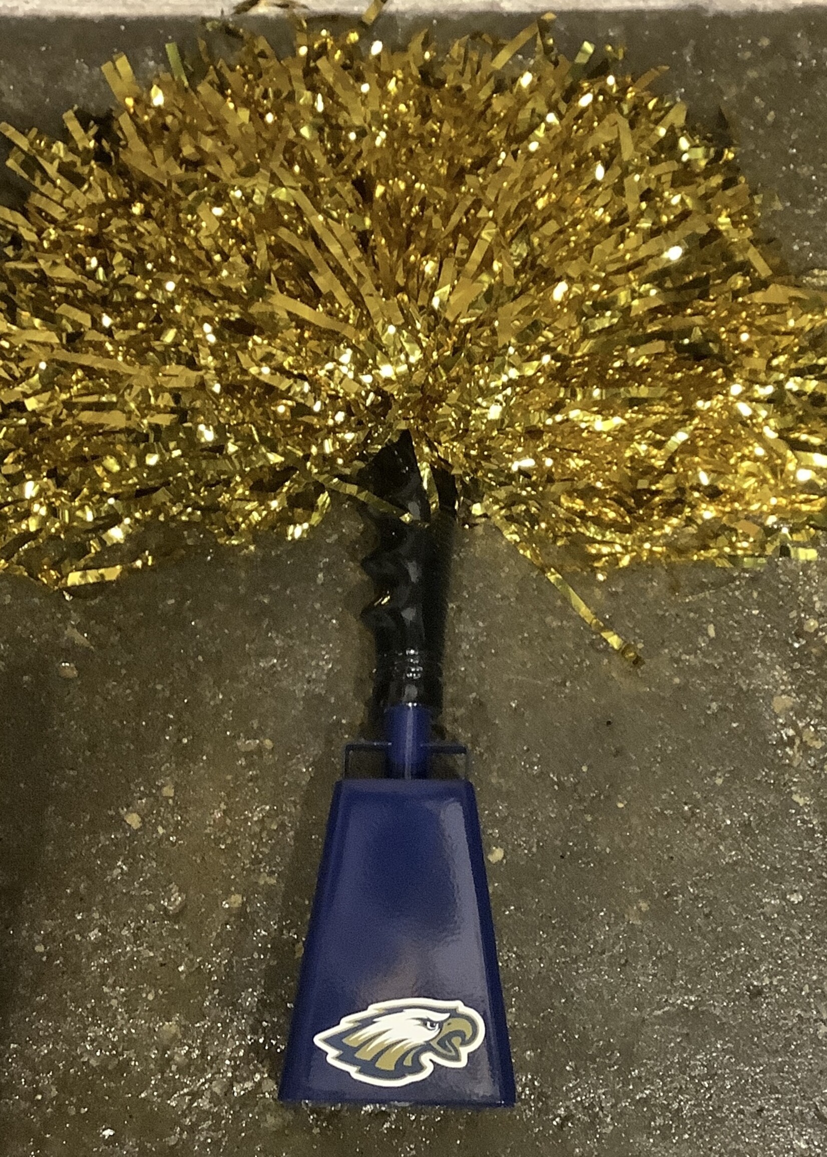 POMBELLS COW BELL WITH POMPOMS