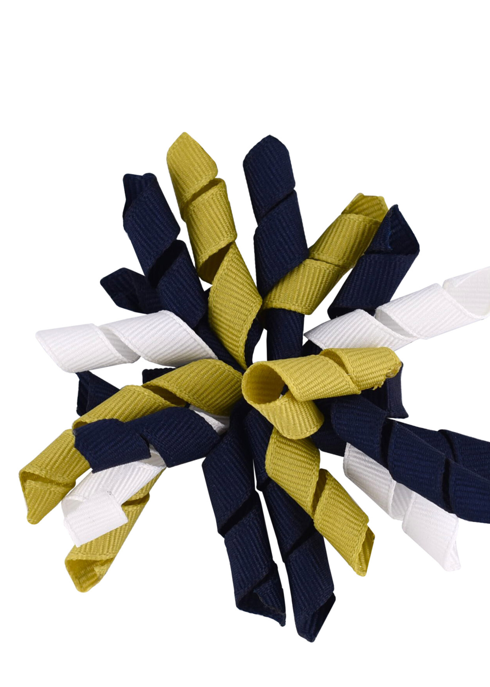 THREE COLOR CURLY Q PINCH CLIP - 1333