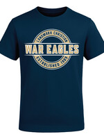 YOUTH NAVY COTTON TEE WITH FRONT CHEST SCREEN PRINT