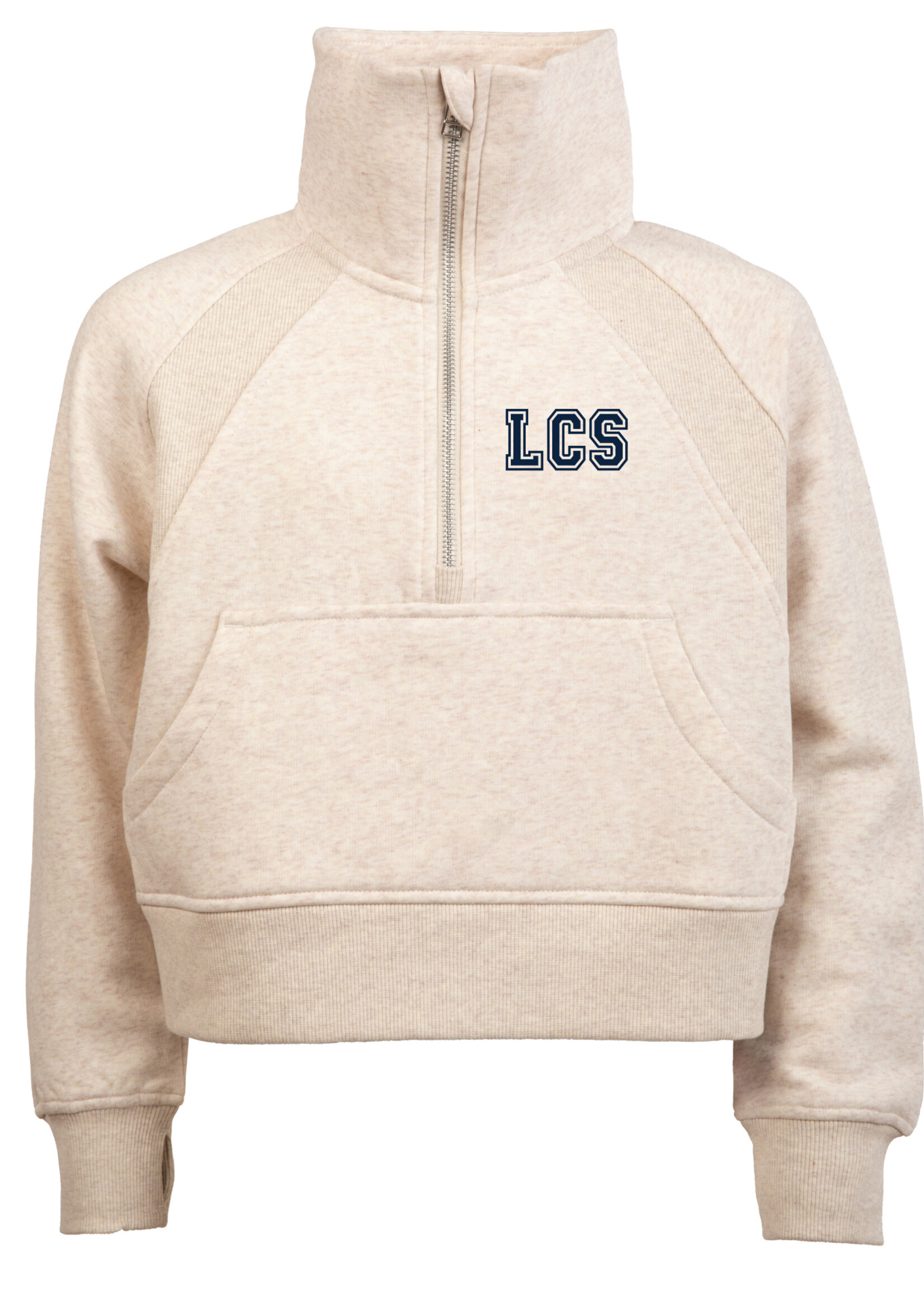 GIRLS DAWN BOXY 1/4 ZIP