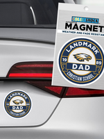 LANDMARK 1989 CIRCLE DAD MAGNET