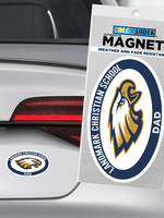 LANDMARK DAD OVAL MAGNET WITH EAGLE HEAD