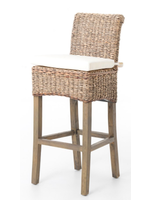 Banana Leaf Counter Stool-Grey