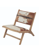 Hairon Leather Lounger