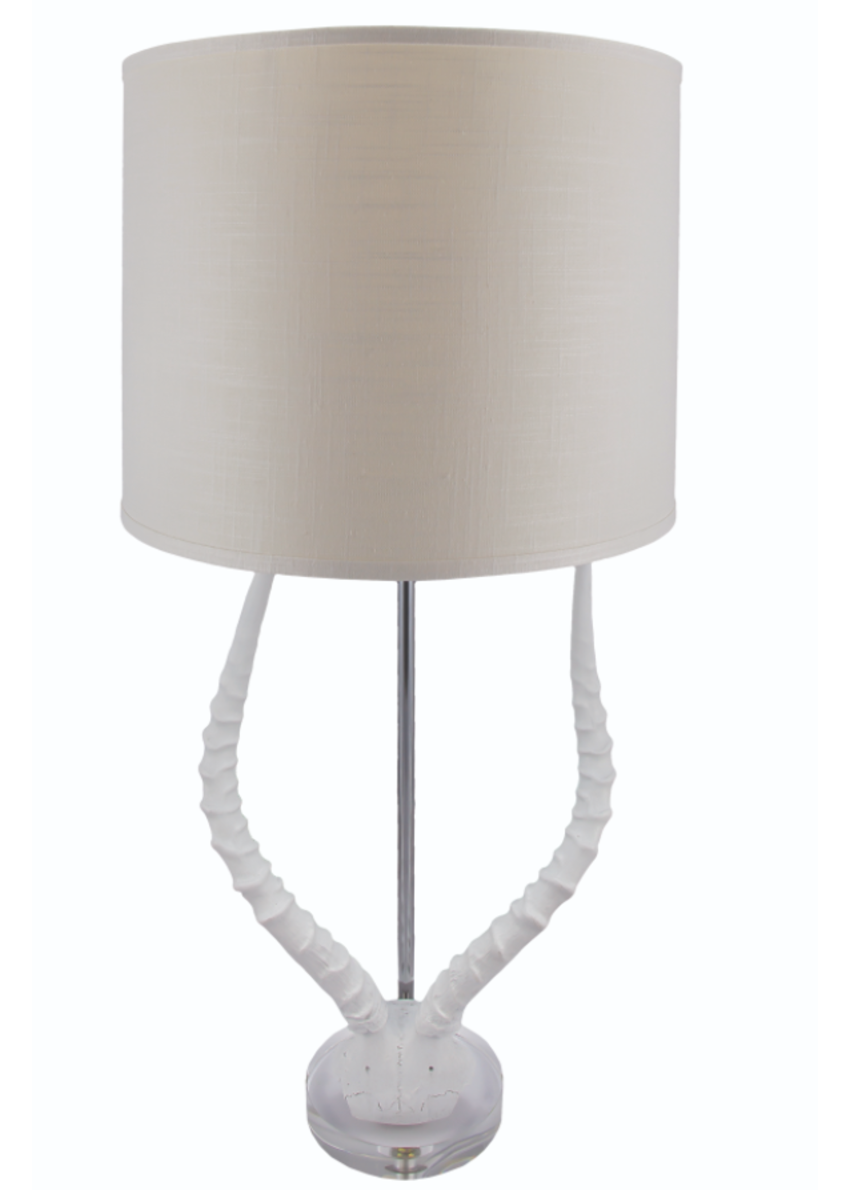 Faux Horn Table Lamp