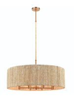 Abaca 8 Light Chandelier