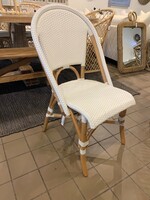 Maison Bistro Side Chair-Natural/White