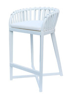 Binah Counter Stool-White