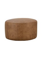 Cleo Leather 31" Ottoman Clearance