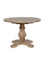 Caleb Round Dining Table-Desert Gray 42"